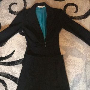 Black skirt suit